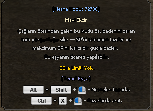 Özellikler